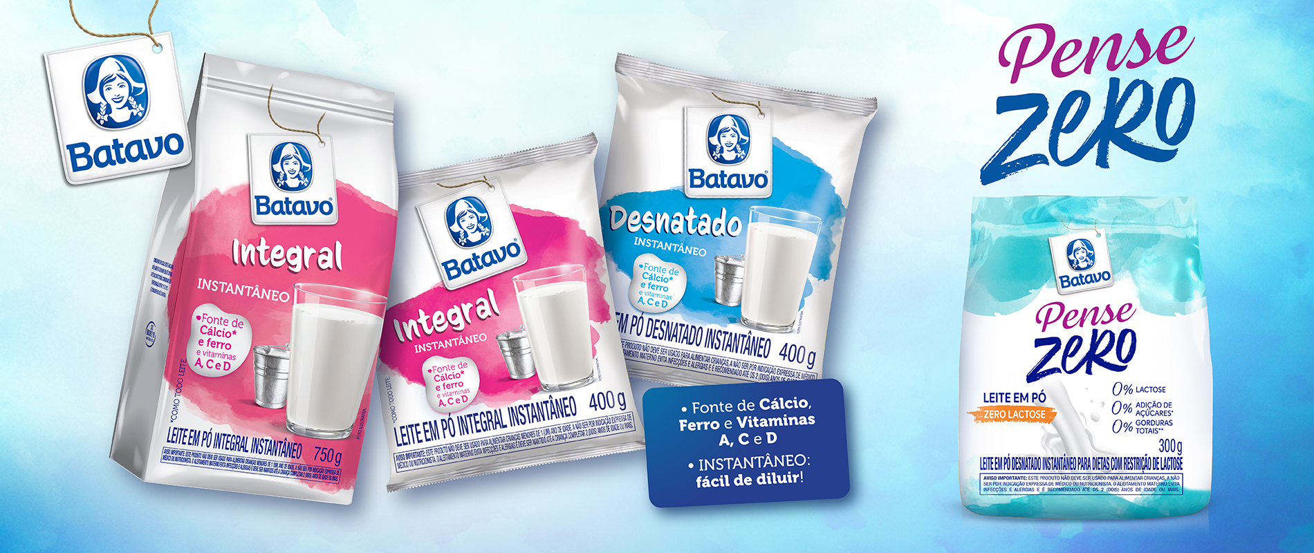 Parceiro Destaque! Compre conosco Leite em Pó Batavo! A escolha perfeita para quem busca qualidade e nutrição.